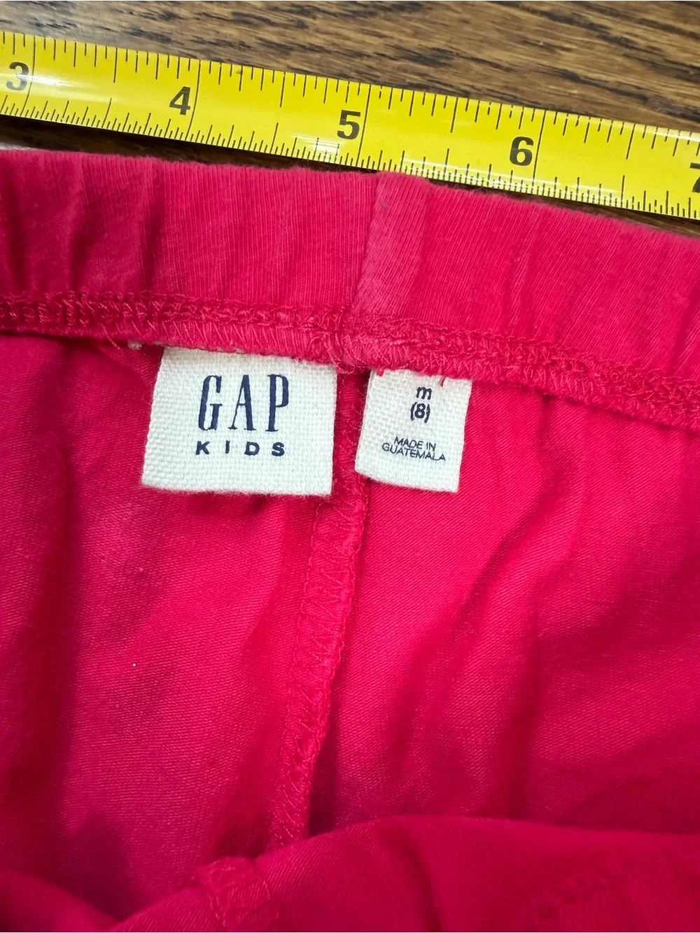 GAP Kids Girls Basic Solid Casual Legging Set Navy & Hot Pink Size 8